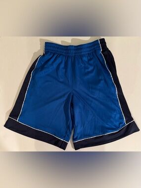 Nike Dri-Fit Blue and Navy Basketball Shorts Men’s Size Large